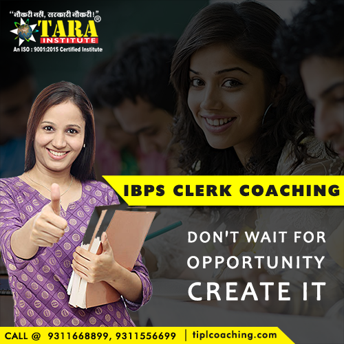 IBPS Clerk entrance coaching